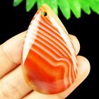 46x28x5mm Red Onyx Agate druppelvormige kettinghanger,