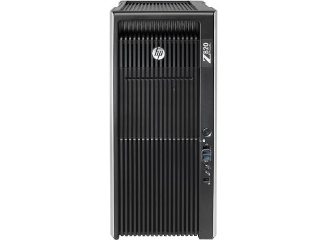 HP Z820 Workstation 2x Intel Xeon 12C E5-2697 V2 2.70Ghz, 64GB 8x8GB, 250GB SSD + 4TB HDD - 0