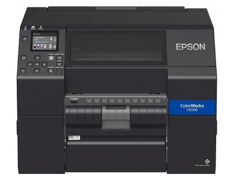 Epson ColorWorks CW-C6500Pe, peeler, disp., USB, Ethernet, zwart C31CH77202 kleuren etiketten - 0