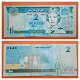 Fiji 2 Dollars P 104 a ( ND 2002 ) UNC - 0 - Thumbnail