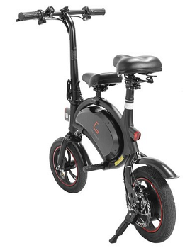 KUGOO Kirin B1 with Children Seat Folding Moped Electric Bike E-Scooter 250W - 4