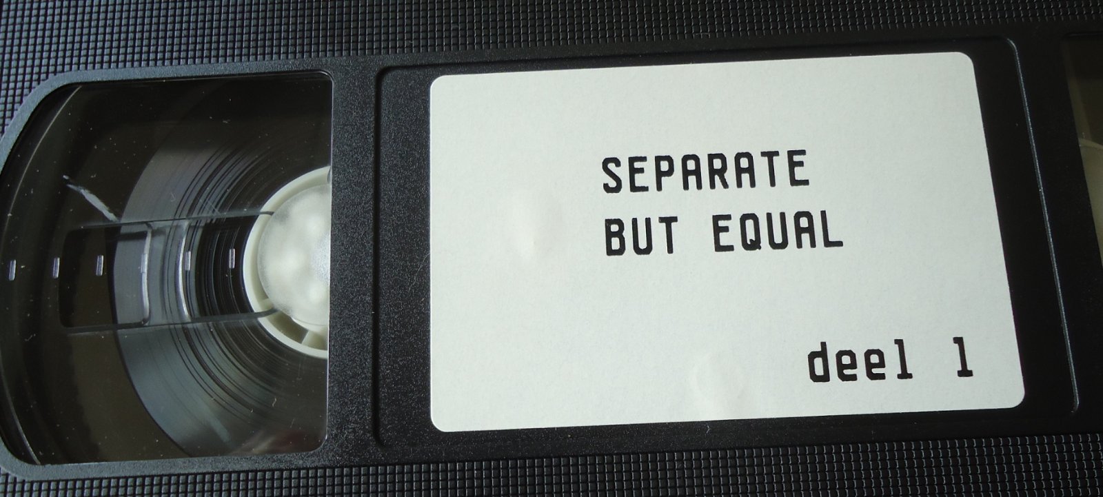 De miniserie "Separate But Equal" met Sidney Poitier op VHS. - Afbeelding 4
