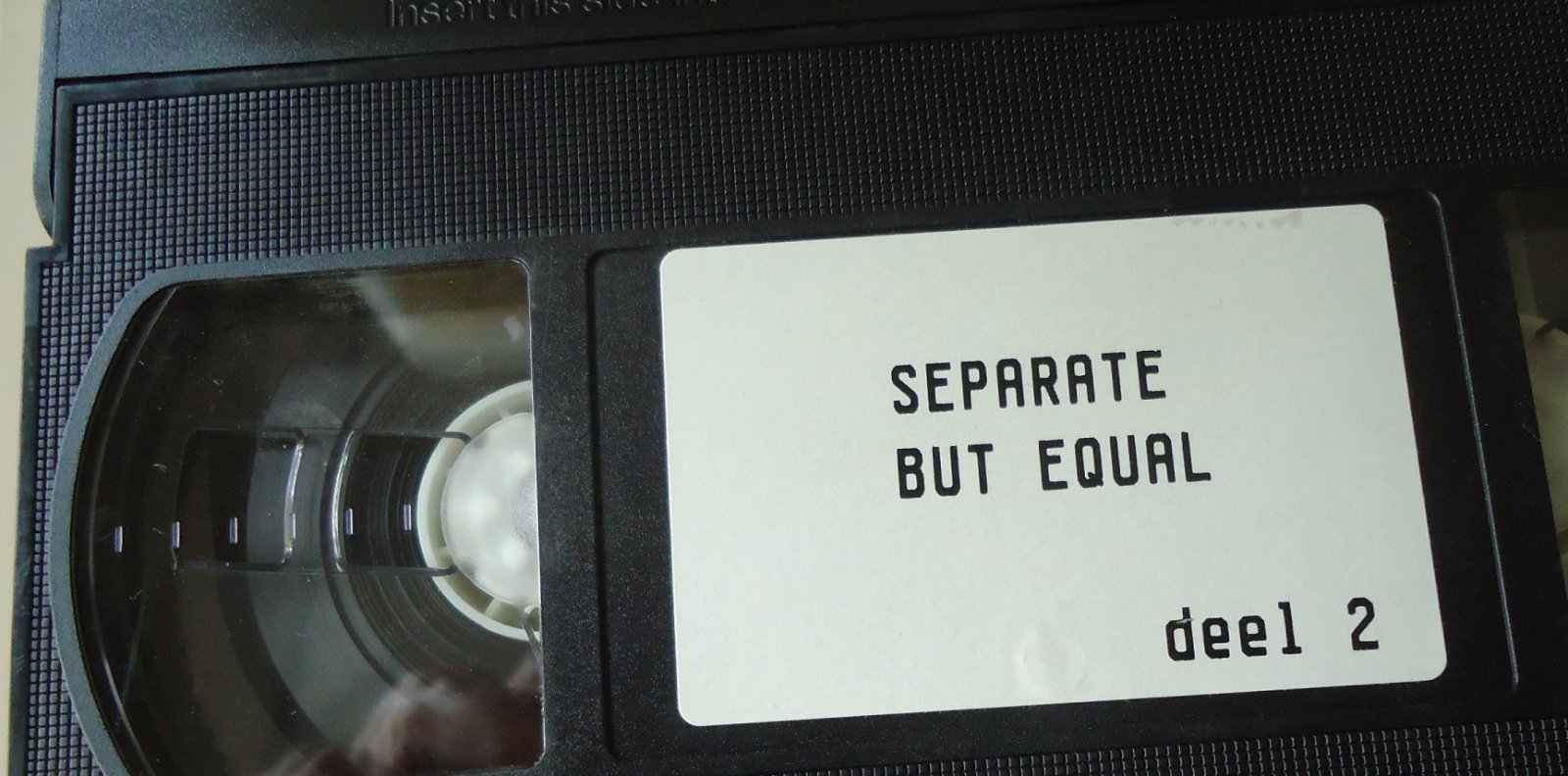 De miniserie "Separate But Equal" met Sidney Poitier op VHS. - Afbeelding 6