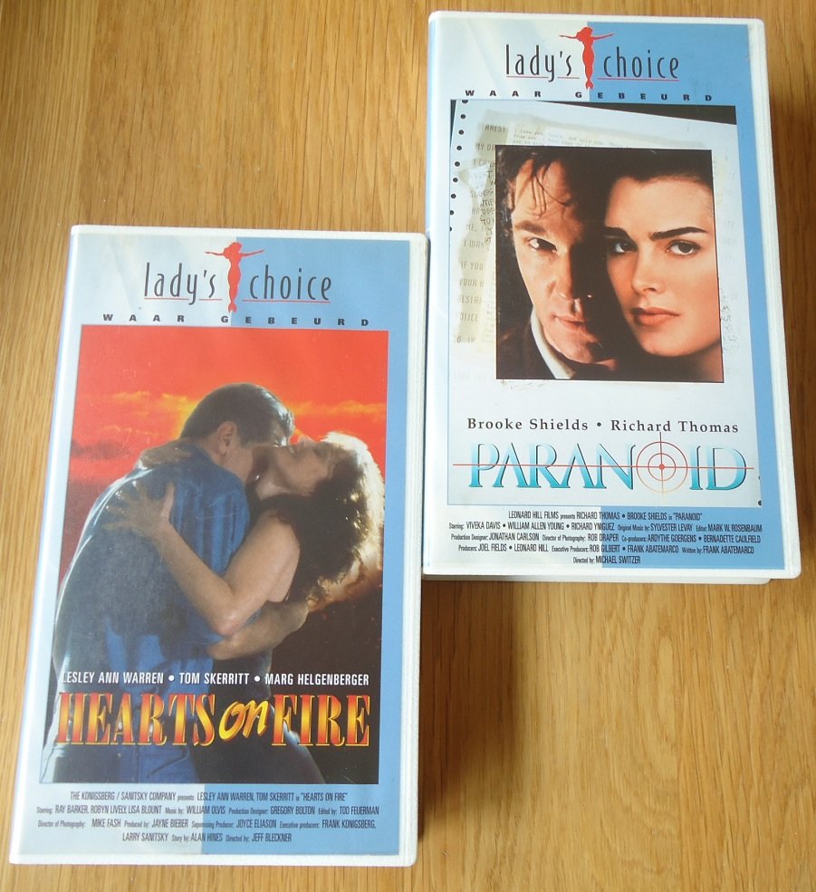 Te koop twee waargebeurde verhalen op nieuwe VHS-video. - nr. 1