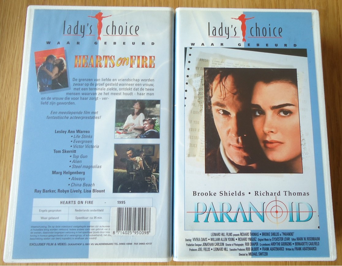 Te koop twee waargebeurde verhalen op nieuwe VHS-video. - Afbeelding 4