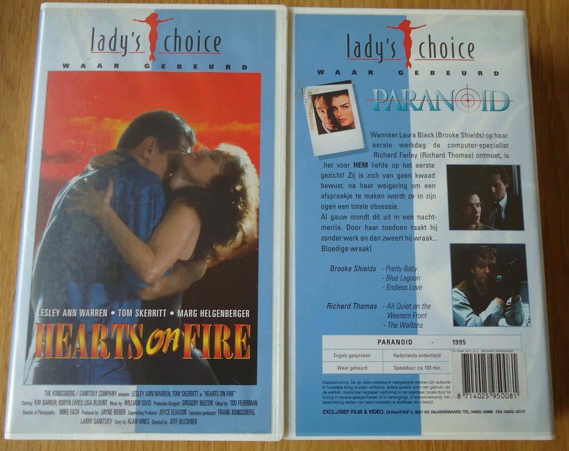 Te koop twee waargebeurde verhalen op nieuwe VHS-video. - Afbeelding 6