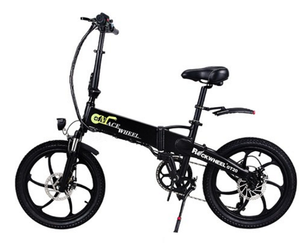 CMACEWHEEL GT20 Folding Electric Bike 20 Inch, Max Speed 30km/h Up To 30km - 1