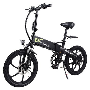 CMACEWHEEL GT20 Folding Electric Bike 20 Inch, Max Speed 30km/h Up To 30km - 2