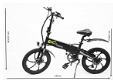 CMACEWHEEL GT20 Folding Electric Bike 20 Inch, Max Speed 30km/h Up To 30km - 4 - Thumbnail