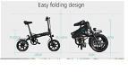 FIIDO D1 Folding Electric Moped Bike 11.6Ah Li-ion Battery City Bike - 3 - Thumbnail