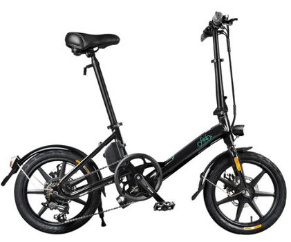 FIIDO D3S Folding Moped Electric Bike Gear Shifting Version City Bike - 0