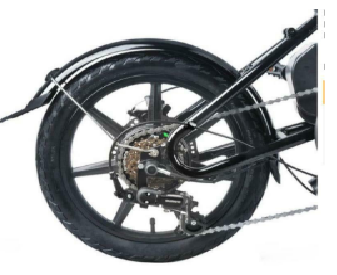 FIIDO D3S Folding Moped Electric Bike Gear Shifting Version City Bike - 4