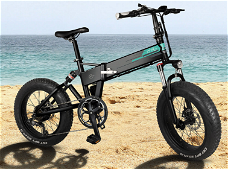 FIIDO M1 Folding Electric Mountain Bike 20" Wheels 4 Inch Fat Tires 250W