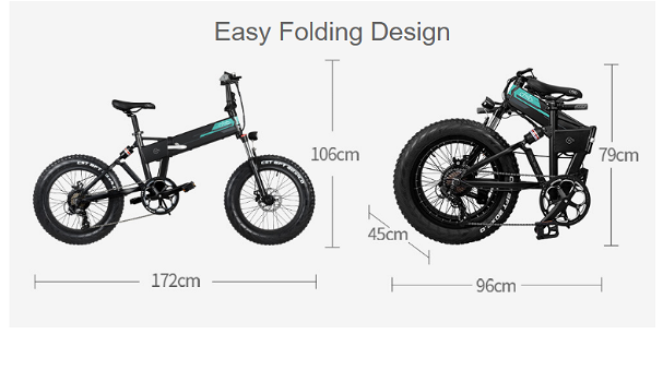 FIIDO M1 Folding Electric Mountain Bike 20