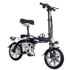 GYL004 Folding Electric Bike 14 Inch Tire 350W Motor Max Speed 35km/h