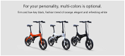 ONEBOT S6 Portable Folding Electric Bike 250W Motor Max 25km/h 6.4Ah Battery - Black - 1 - Thumbnail