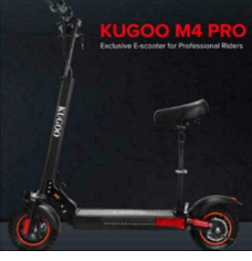 KUGOO KIRIN M4 PRO Folding Electric Scooter 10" Off-road tyre 500W