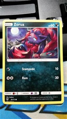  Zorua  52/73  Common Sun & Moon: Shining Legends