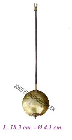 = Slinger = Franse pendule =42999