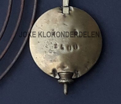 Schoolklok uurwerk = Vincenti =42998 - Afbeelding 7
