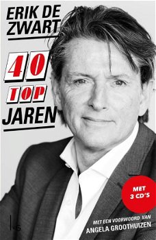 Erik de Zwart - 40 Top Jaren (Hardcover/Gebonden met 3 CDs) Nieuw/Gesealed - 0