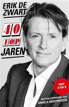 Erik de Zwart  -  40 Top Jaren (Hardcover/Gebonden met 3 CDs) Nieuw/Gesealed  