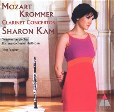 Sharon Kam  -  Mozart , Krommer ‎– Clarinet Concertos  (CD)  Nieuw  