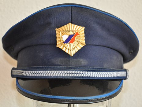 Politiepet politie Slovenië , pet , kepie - 0