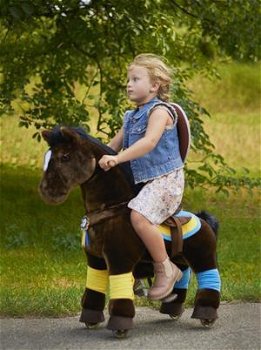 PonyCycle Donkerbruin Luxe versie voor Leeftijd 3-5 jaar - 5