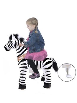 PonyCycle Zebra voor Leeftijd 4-9 jaar *NIEUW* - 1