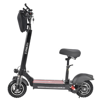 HONEY WHALE E5 Off-Road Electric Folding Scooter 48V 10Ah Battery 600W - 1
