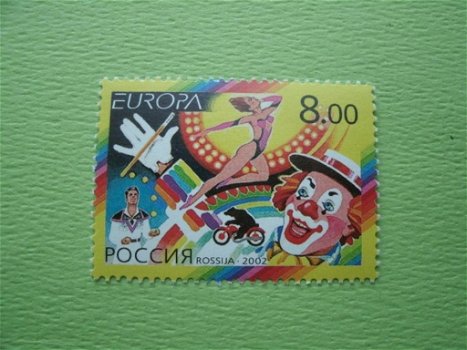 Rusland Cept 2002 Circus mi 987 Postfris - 0