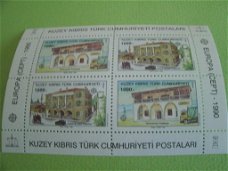 Turks-Cyprus1990 Cept mi Block 8 Postfris