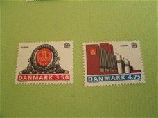 Denemarken1990 Cept mi 974-975Postfris