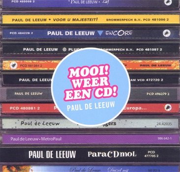 Paul de Leeuw ‎– Mooi! Weer Een CD! (CD) Nieuw/Gesealed - 0