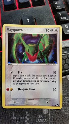 Rayquaza  3/17 holo pop1 nearmint