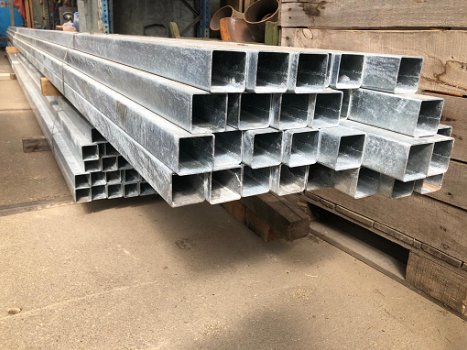 Kokerprofiel 50x50x2mm gegalvansieerd | lengte: 800-1000 cm - 4