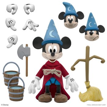 Super7 Disney Ultimates Action Figure Set Prince John Mickey Mouse Pinocchio - 4