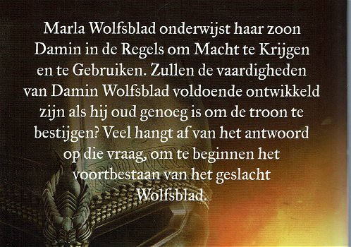 Jennifer Fallon = Wolfsblad - tweede kroniek - Damin Wolfsblad - 1