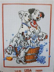 Borduurpakket 101 DALMATIER DISNEY NIEUW !