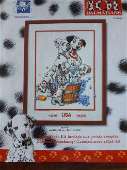 Borduurpakket 101 DALMATIER DISNEY NIEUW ! - 1