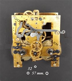 Regulateur uurwerk = G. Becker P 42 =43028