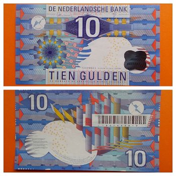 Nederland 10 gulden 1 juli 1997 IJsvogel Unc - 0