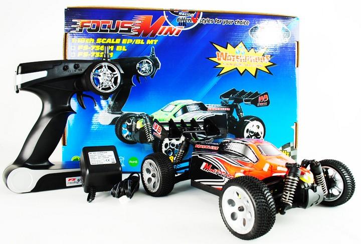 RC Auto Buggy Focus 1/18 brushless versie 2.4Ghz - Afbeelding 3