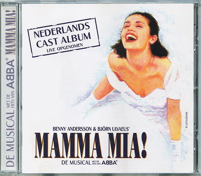 Benny Andersson & Björn Ulvaeus ‎– Mamma Mia! - De Musical (CD) Nederlands Cast Album Nieuw - 0