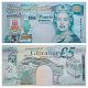 Gibraltar 5 pounds 2000 QEII P-29 UNC Millennium S_N MM442823 - 0 - Thumbnail