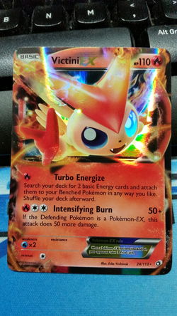 Victini EX 24/113 BW Legendary Treasures
