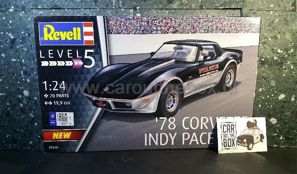 78 Corvette INDY Pace car 1:24 Revell - 2