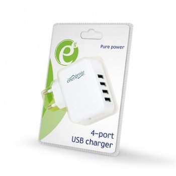 4-poorts USB thuislader (EG-U4AC-02) - 0