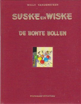 Suske en Wiske De bonte bollen HC met linnen rug oplage 600 - 0